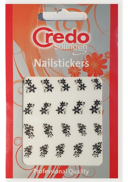 Credo Solingen Nail Sticker Tırnak Sticker Süsü Yıldız Modeller