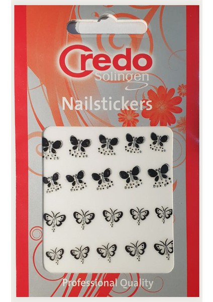 Nail Sticker Tırnak Sticker Uçan Kelebekler
