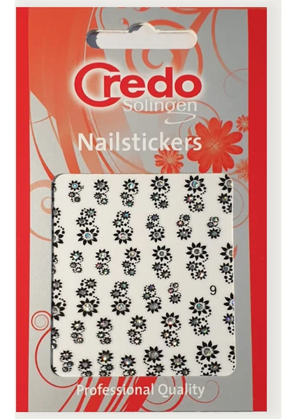 Credo Solingen Nail Sticker Tırnak Sticker Süsü Keskin Sarmaşık