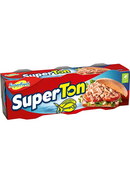 Süperfresh Ton Balığı Süperton 3 x 75 gr