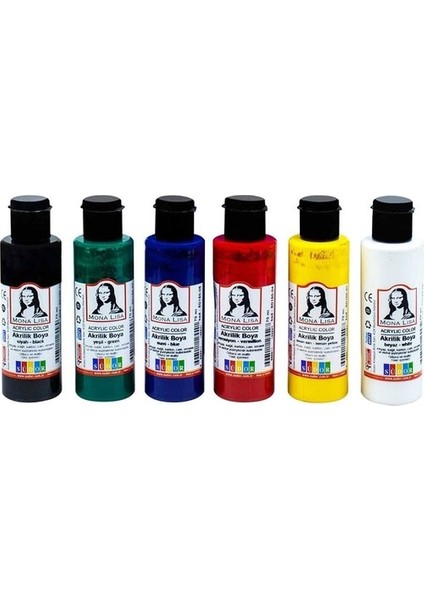 Mona Lisa Akrilik Boya Seti 70 ml x 15 Renk