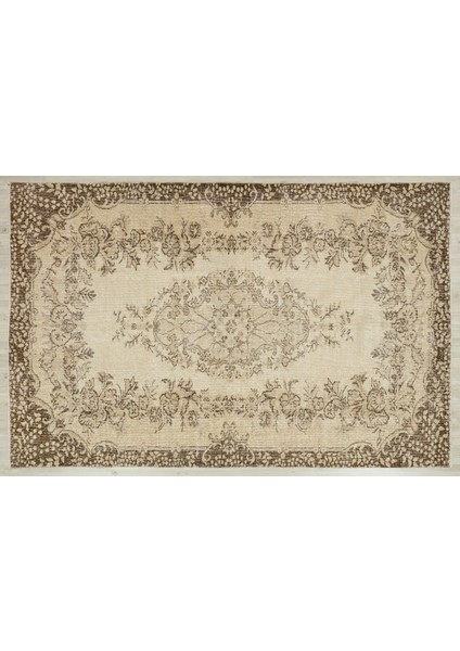 Eskitme El Dokuma Vintage Halı 166 x 255 cm 2979
