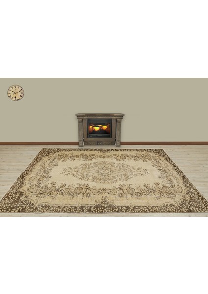 Eskitme El Dokuma Vintage Halı 166 x 255 cm 2979