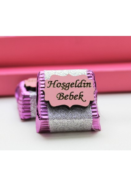 Hoşgeldin Bebek Çikolatası Sargılı Dolgulu Erkek