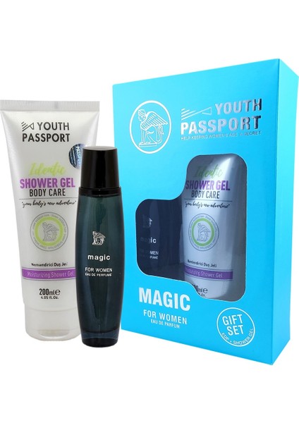 Favorilerime Ekle Youth Passport Magic Kadın Parfüm 75ml Edp + Duş Jeli 200ml