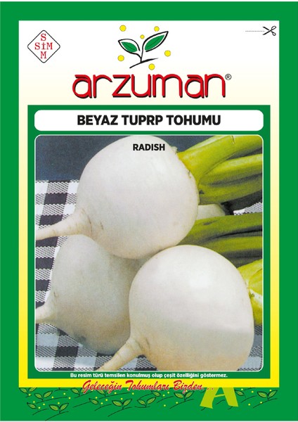 Beyaz Turp Tohumu 25 Gram