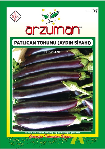 Aydın Siyahı Patlıcan Tohumu 10 Gram