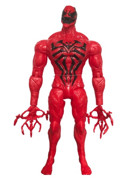 Yenilmezler Venom Işıklı & Sesli Figür Oyuncak 29 cm Venom Kırmızı