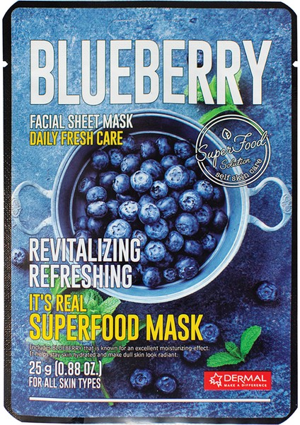 Its Real Superfood Blueberry Yenileyici Yüz Maskesi