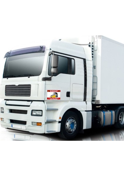 5 Adet Kamyon Bu Alanda Sürücü Sizi Göremez Etiketi fiyatları