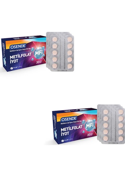 Osende Mfi 30 Tablet x 2 Adet
