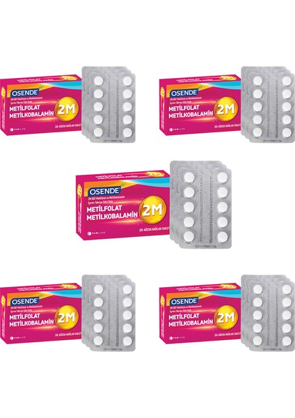 Osende 2m 30 Tablet x 5 Adet