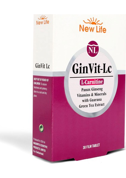 New Life Ginvit Lc 30 Tablet