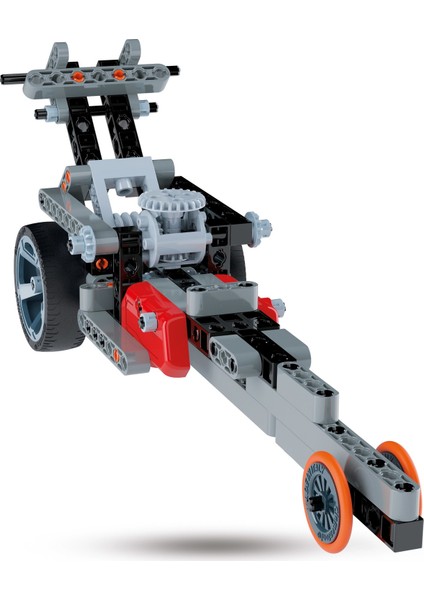 Clementoni Mekanik Laboratuvarı Roadster ve Dragster Eğitici LEGO Seti