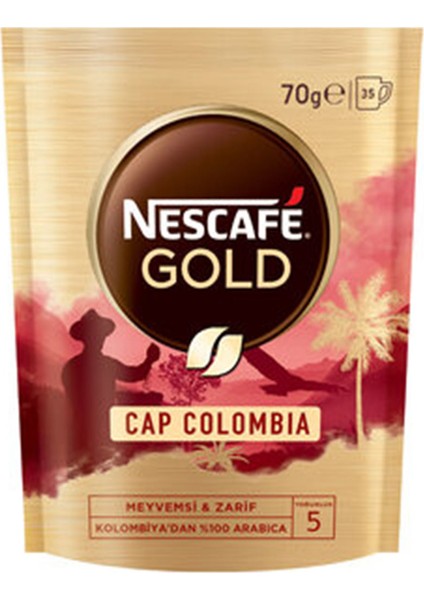 Gold Cap Colombia Ekonomik Paket 70 gr