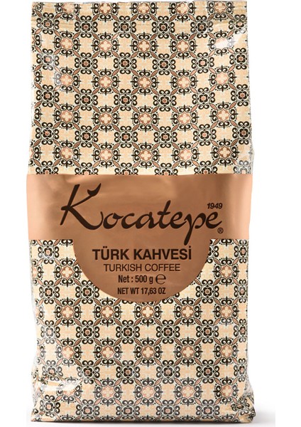 Kocatepe Kahve Kocatepe Türk Kahvesi 500G. Folyo 2'li Paket