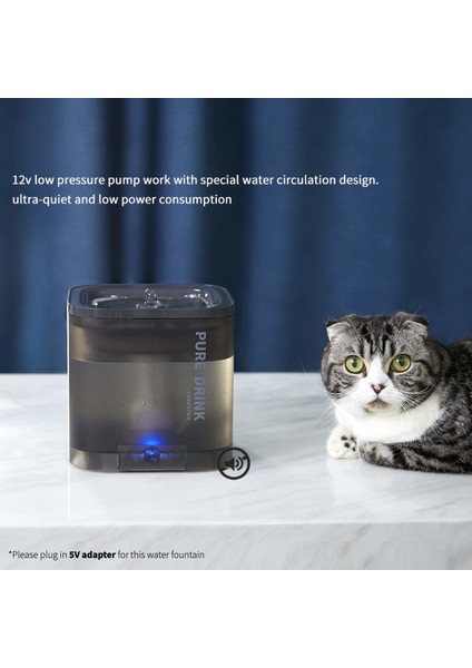 Sessiz Otomatik Kedi Su Pınarı 1.85 Lt (Yurt Dışından) modelleri
