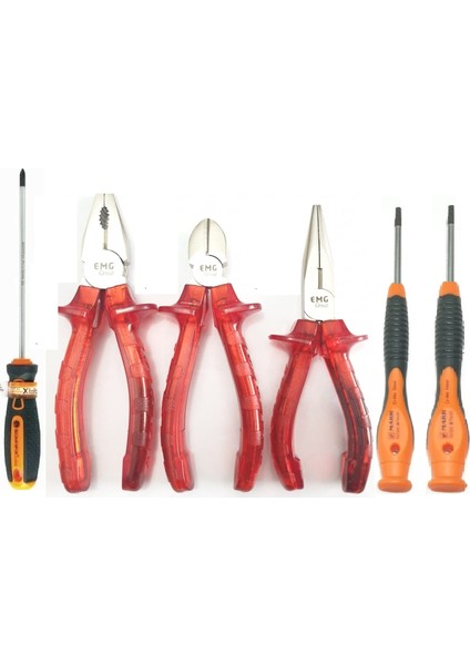 Çok Amaçlı Setler Tornavida Pense Torx T7-T8