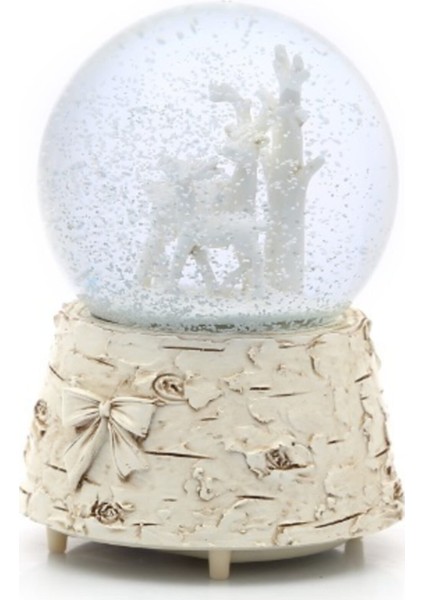 Işıklı Büyük Boy Kar Küresi Geyikli Cam Küre Otomatik Kar Püskürten Küre fiyatları