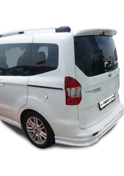 Ford Courier 2014-2020 Modellere Uyumlu Spoyler Parlak Beyaz Boyalı Spoiler Fiber Glass fırsatları