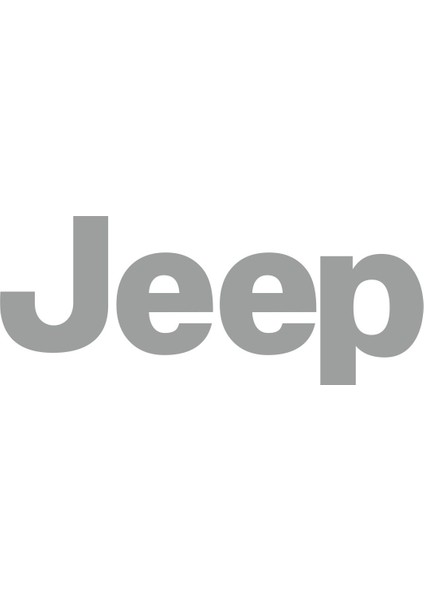 Jeep Logo Sticker 00597