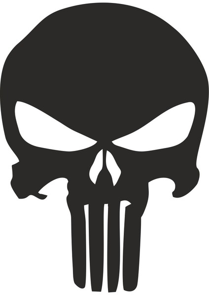 Punisher Kurukafa Sticker 00490