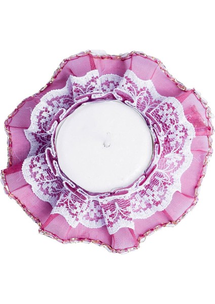 Fırfırlı El Kına Gecesi Mumu 12 Adet fiyatları