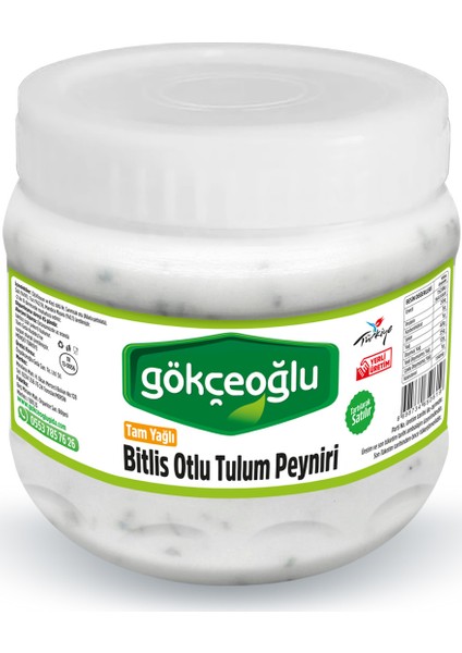 Otlu Bitlis Tulum Peyniri 950 gr