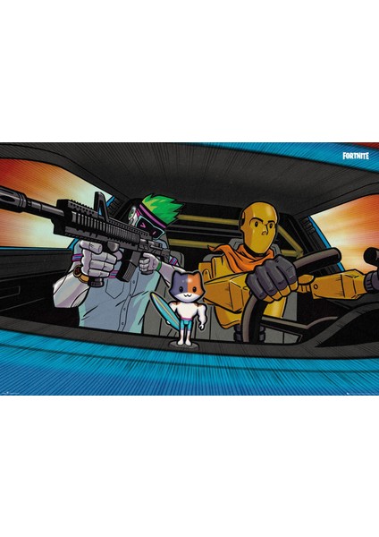 Fortnıte Valet Maxı Poster
