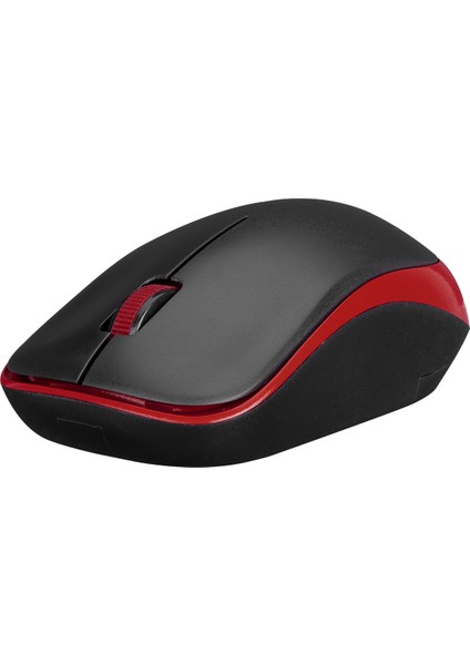 SM-833 Usb Siyah/Bordo 1200dpi Optik Kablosuz Mouse