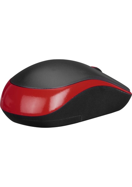 SM-833 Usb Siyah/Bordo 1200dpi Optik Kablosuz Mouse