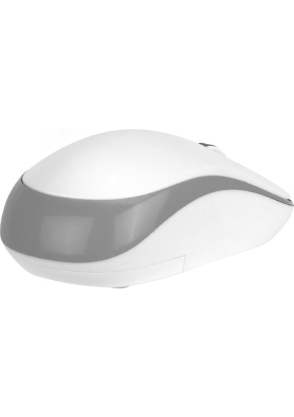 SM-833 Usb Beyaz/Gri 1200dpi Optik Kablosuz Mouse