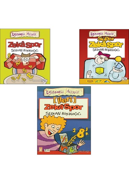 Eğlenceli Bilgi Zekaspor 3 Kitap Set (Ileri Zekaspor, Süper Zekaspor)