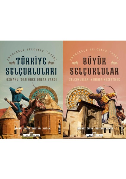 Sorularla Selçuklu Tarihi 2 Kitap Set Türkiye Selçukluları - Büyük Selçuklular Mehmet Ersan - Mustafa Alican