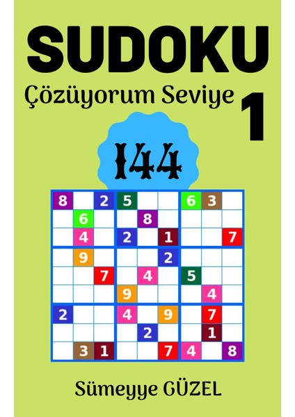 Enine Boyuna Eğitim Sudoku Çözüyorum Seviye Kitabı-1 fiyatları