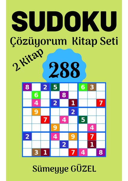 Enine Boyuna Eğitim Sudoku Çözüyorum Kitap Seti (2 Kitap)