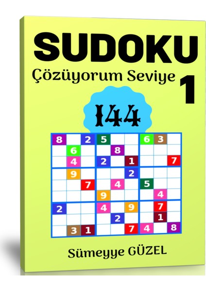 Enine Boyuna Eğitim Sudoku Çözüyorum Kitap Seti (2 Kitap)