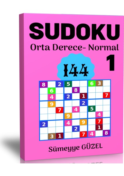 Orta Derece Sudoku Kitabı-1