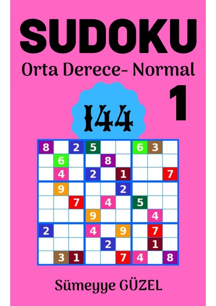 Orta Derece Sudoku Kitabı-1