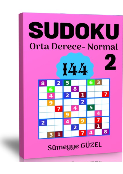Orta Derece Sudoku Kitabı-2