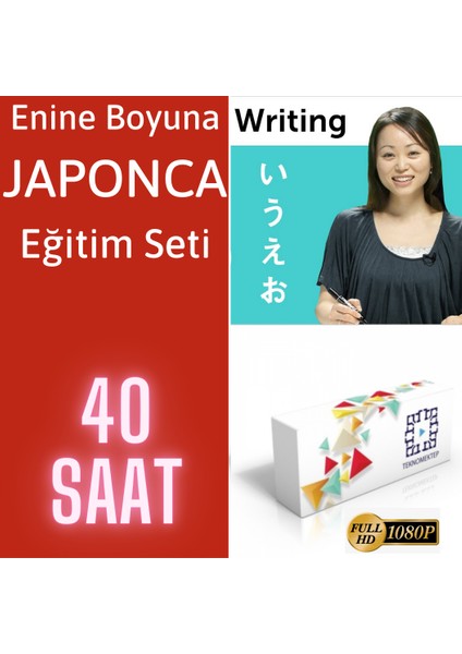 Enine Boyuna Eğitim Japonca Görüntülü Eğitim Seti fiyatları