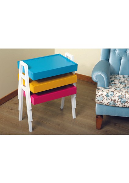 Colors Tepsili Mdf Zigon Sehpa