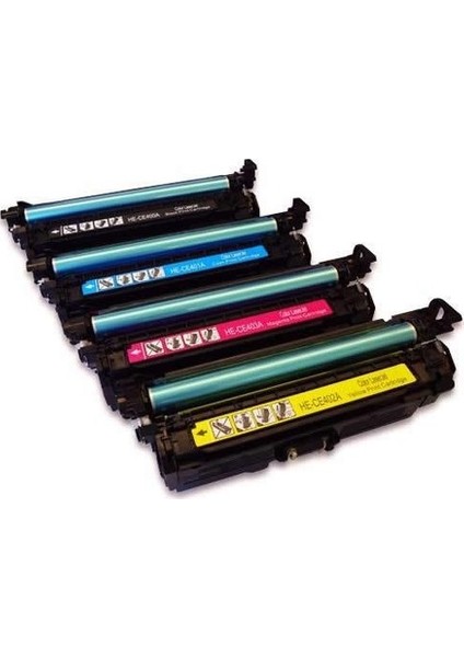 Hp 652A Muadil Toner Set / Hp M651 / M680 / CF320A