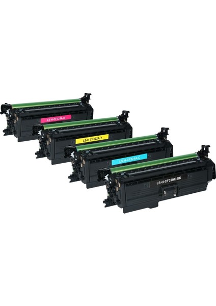 Hp 652A Muadil Toner Set / Hp M651 / M680 / CF320A indirimleri