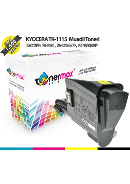 Kyocera Mita TK-1115 / FS1041 / FS1020 / FS1320 Muadil Toner