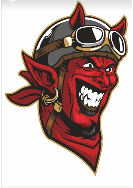 Araç Motor Etiket Sticker 8*11,5cm