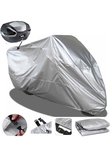 Kral Motor Kr-25 Ava 5000 Elektrikli Motosiklet Brandası Arka Çanta Uyumlu