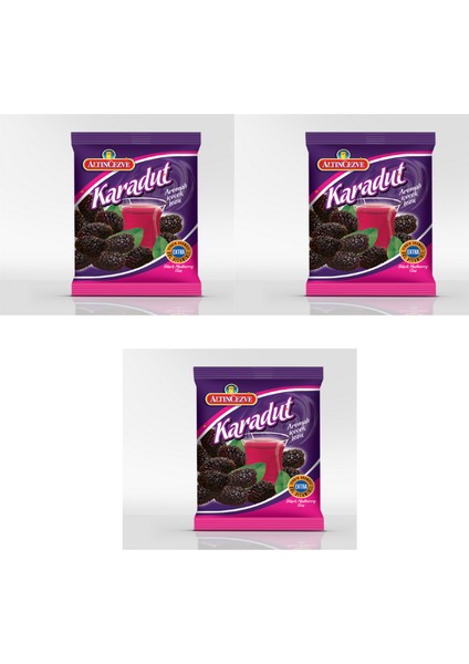 Altın cezve Karadut Aromalı Içecek Tozu 3 x 300 gr