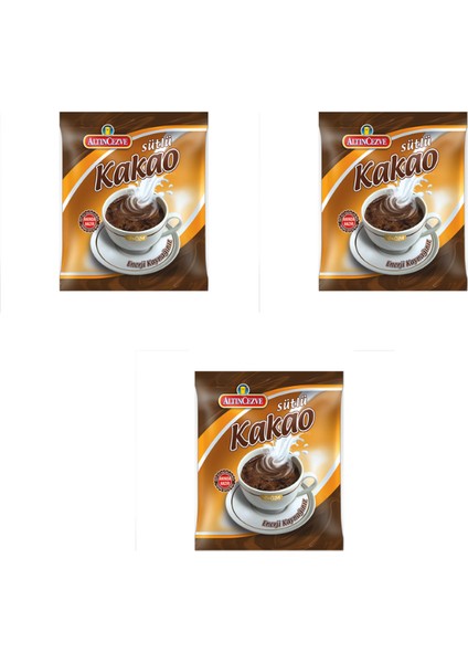 Altın cezve Sütlü Kakao 3 x 300 gr