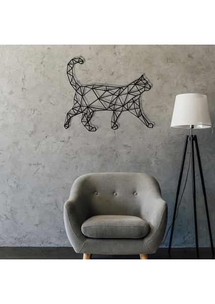 Kedi Metal Tablo -58X49 cm modelleri